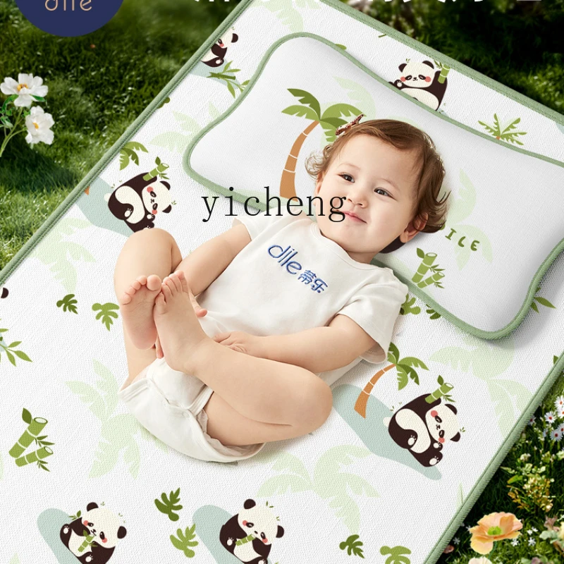 Xl Hennepmat Pasgeboren Baby Wieg Cool Pad Kinderen Zomer Ademende Kleuterschool