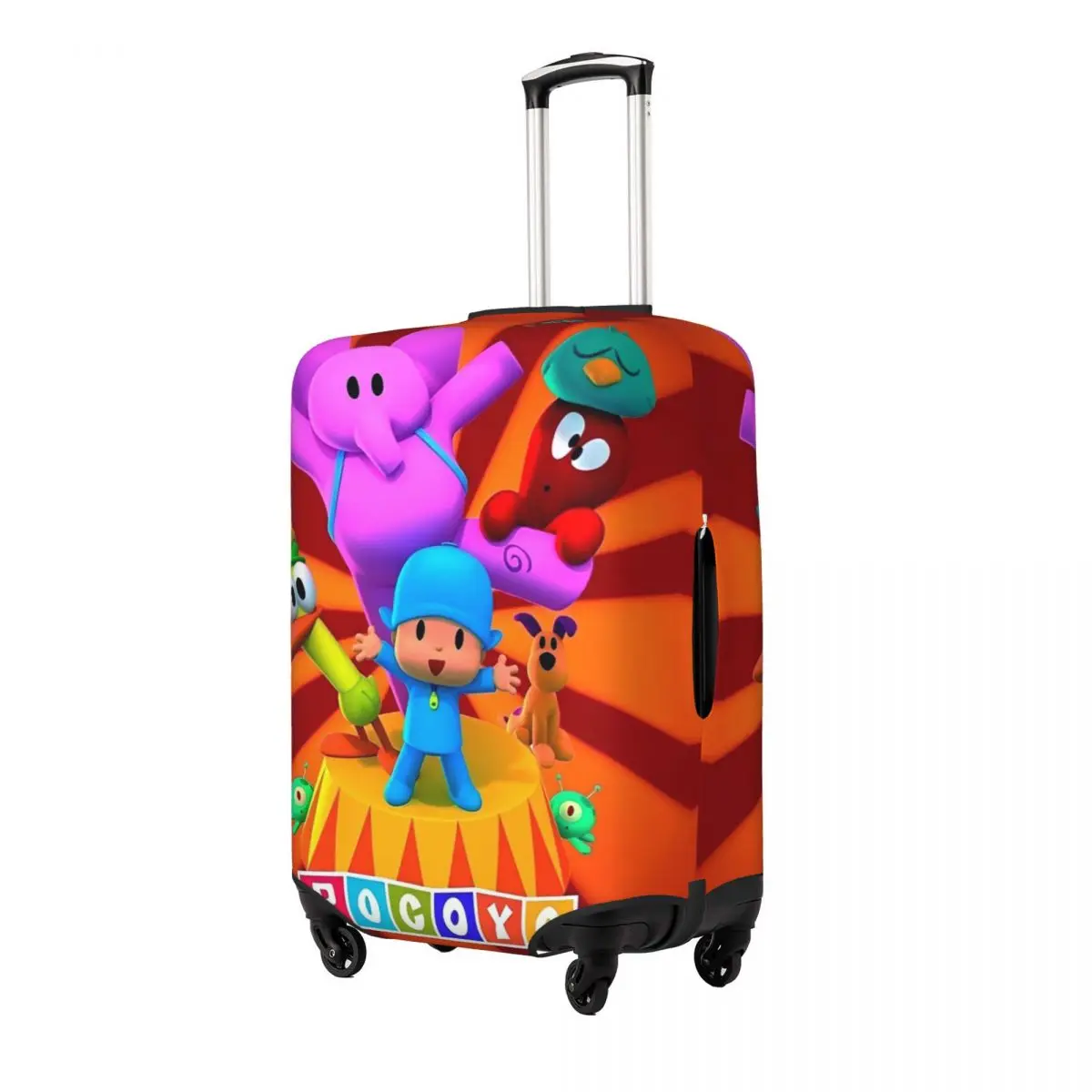 Plush Dolls P-POCOYO Suitcase Cover Business Protector Vacation Practical Luggage Case