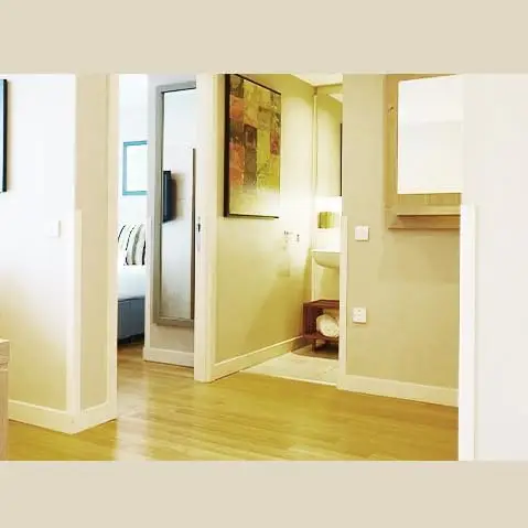 Protetores de Canto de Parede Autoadesivos Texturizados Brancos, 2x60 Polegadas, Pacote com 6 - Instalação Fácil, Sem Necessidade de Ferramentas