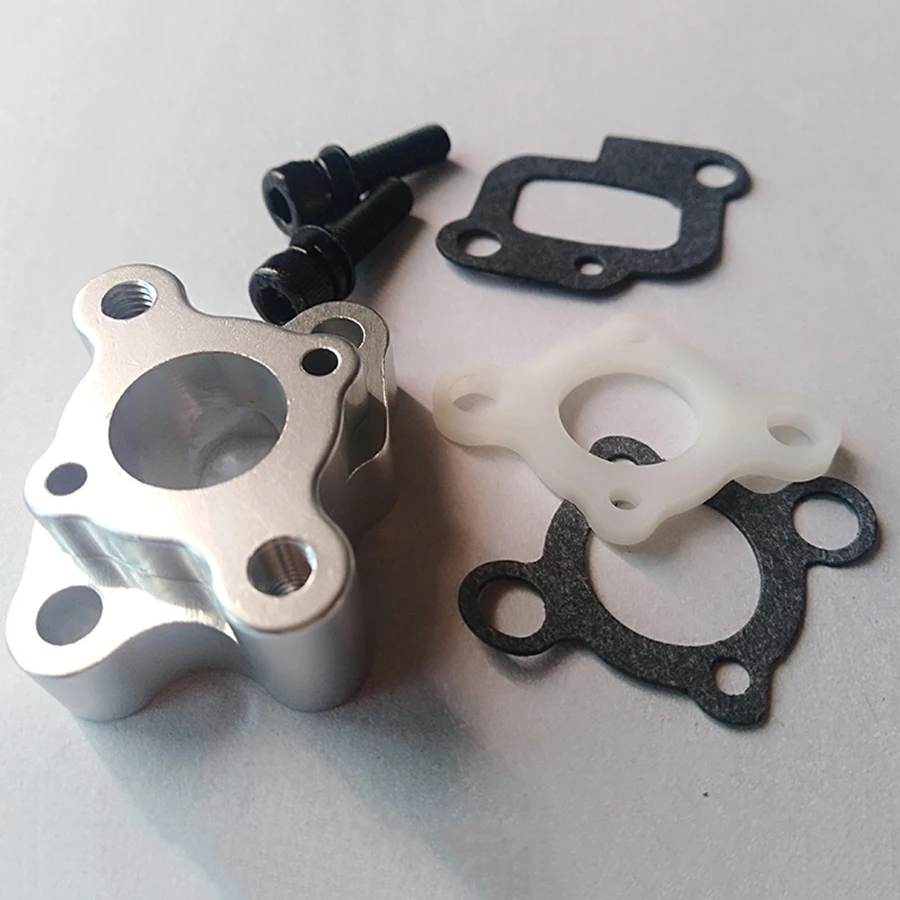 Conjunto coletor de admissão CNC para motor a gás 23-30,5Cc Zenoah Cy Hpi Baja 5B 5T 5Sc Losi 5Ive-T Rovan King Motor