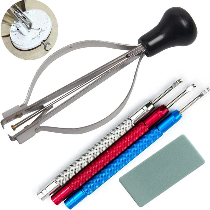 

1/3/5PCS Watch Hands Remover Watch Hand Needle Removal Repair Tool Watch Lifter Presto Plunger Puller Needle Pliers Set
