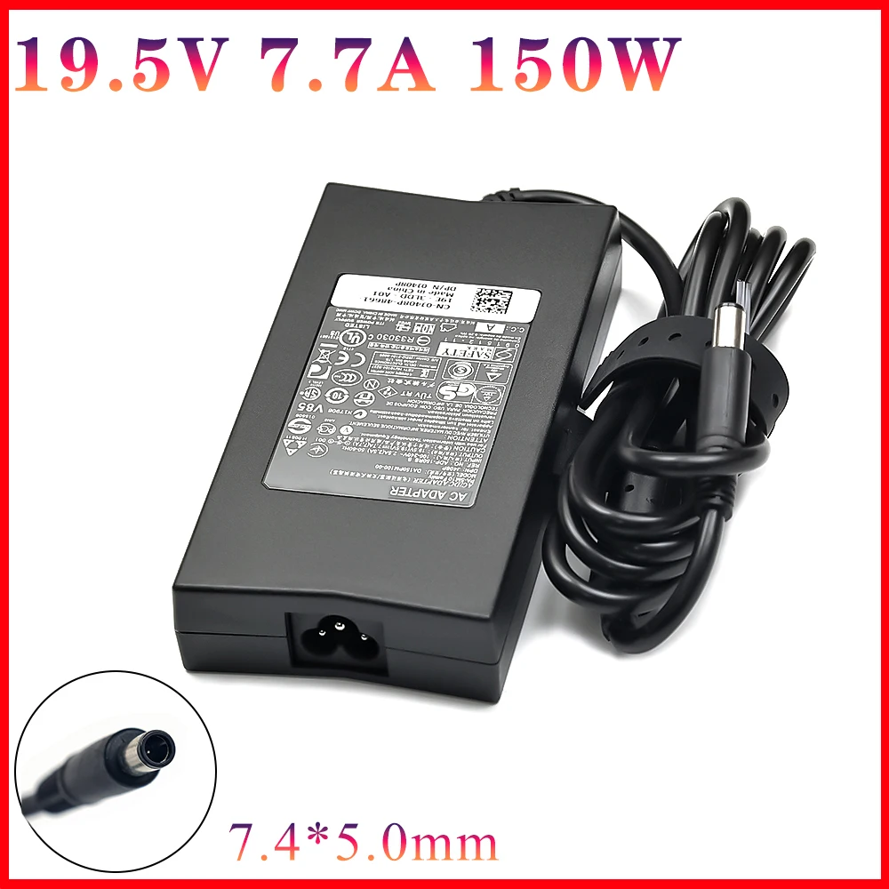 

19.5V 7.7A 150W 7.4*5.0mm DA150PM100-00 Laptop Charger For Dell Alienware M14X M15X Inspiron M1710 2320 5160 ADP-150RB PA-5M10