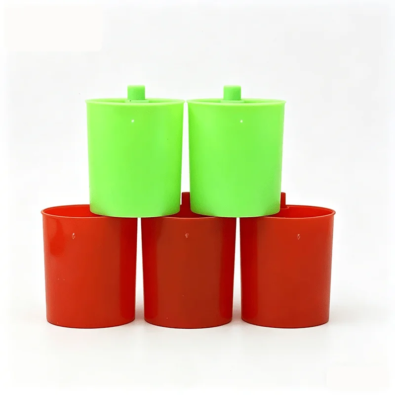 Jaula para alimentador de cebo de pesca con clip, 6 unidades, resistente al óxido, portátil, para pesca salvaje, 2,36 pulgadas, material plástico duradero, herramientas de pesca salvaje