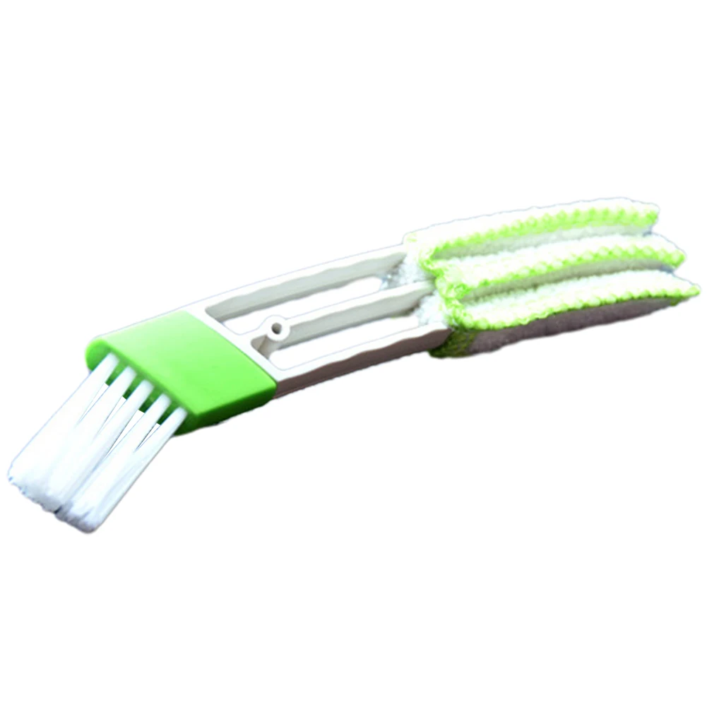 For Car For Computer Keyboards Double-end Cleaning Brush Interior Cleaning Car Cleaning Removable Cloth Cover Compact Size