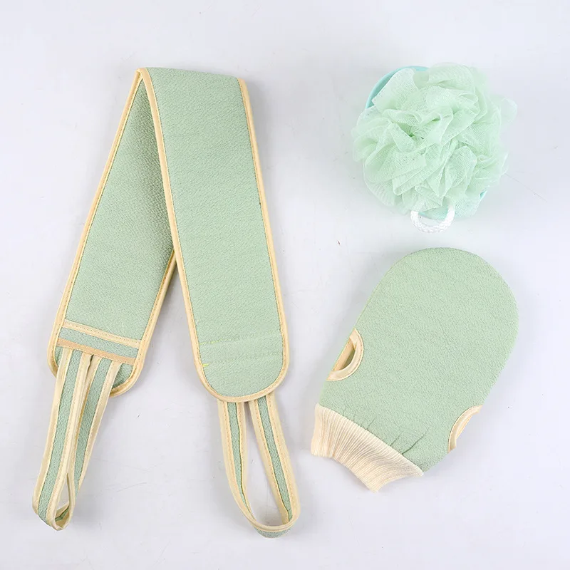 منشفة استحمام الكبار قوية الطين إزالة التلوث منشفة استحمام التراجع قطاع كرة استحمام مجموعة منشفة استحمام الإناث على الوجهين #3