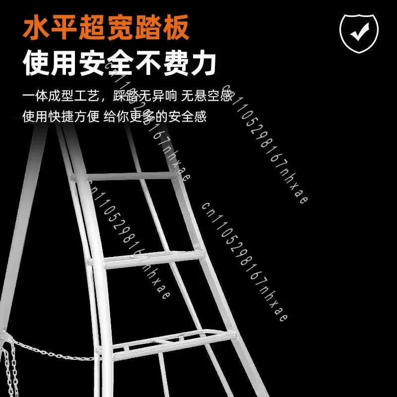 Tripod Ladder Picking Bayberry Pruning Ladder Orchard Spec Garden Special Triangular Ladder Aluminum Alloy Horticultural Pruning