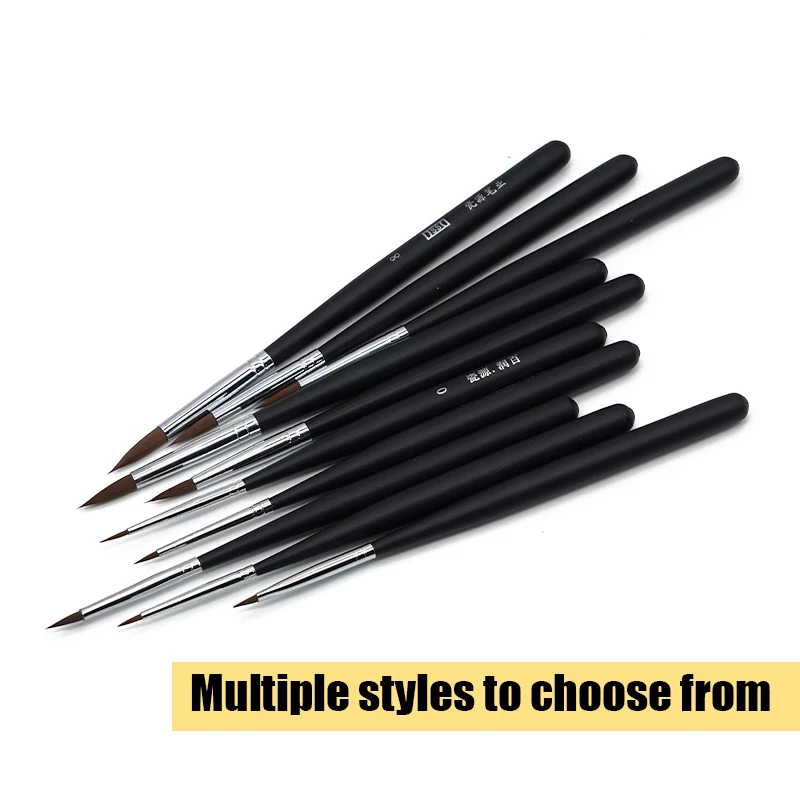 1pc Dental Porcelain Brush Pen Interdental Brush Pen Dental Shaping Silicone Adhesive Composite Porcelain Teeth Dentist Tools