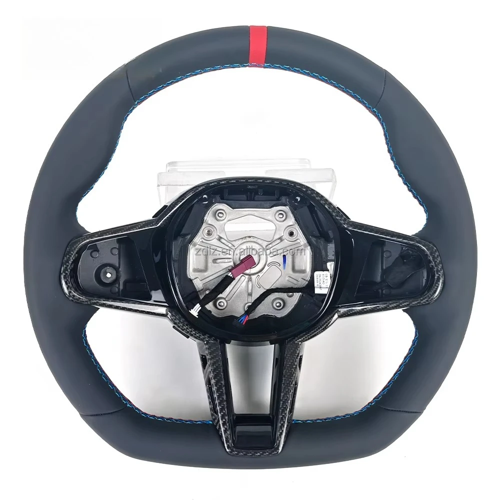 

Подходит для BMW G12 G30 G20 G15 G05 X1-X4 M3 M4 F30 F80, автомобильный руль, гладкий кожаный руль на заказ
