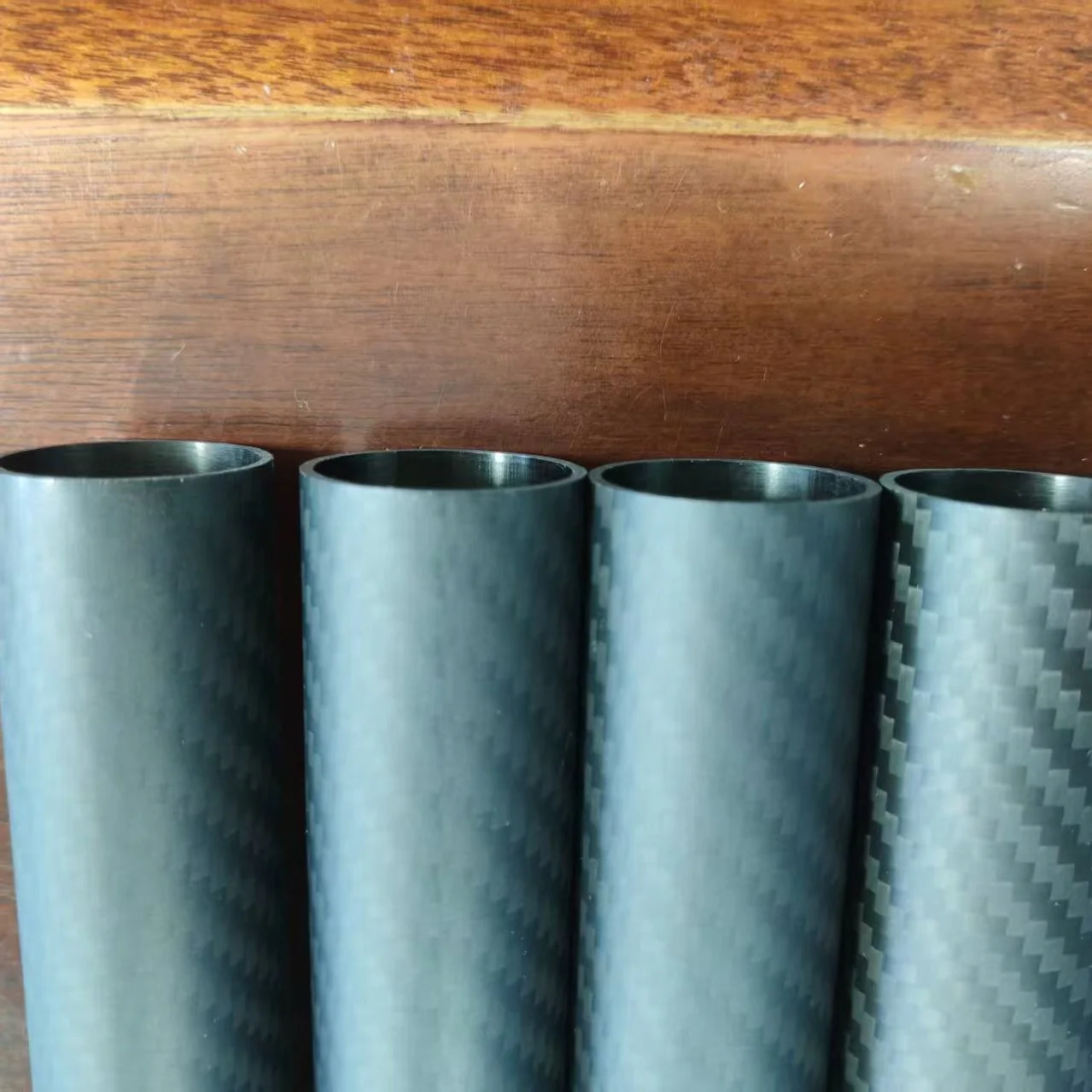 

5mm Thick 3K Twill Matte Large Diameter Carbon Fiber Tube Custom Lightweight High Strength Sports Pipe