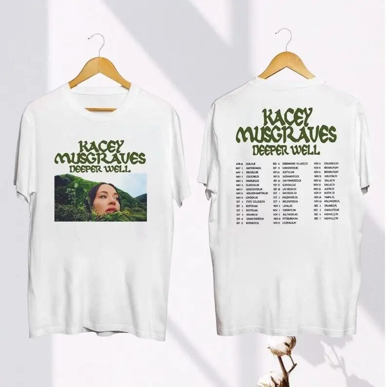 Kacey Musgraves Deeper Well World Tour 2024 T-Shirt, Kacey Musgraves Fan Shirt