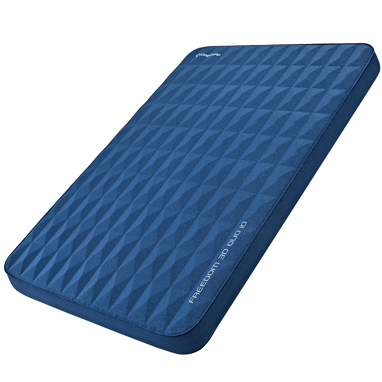 KingCamp Double Diamond Cut Self-inflating Sleeping Pad, High-powered Sponge, High-end Comfortable Self-inflating Sleeping Pad