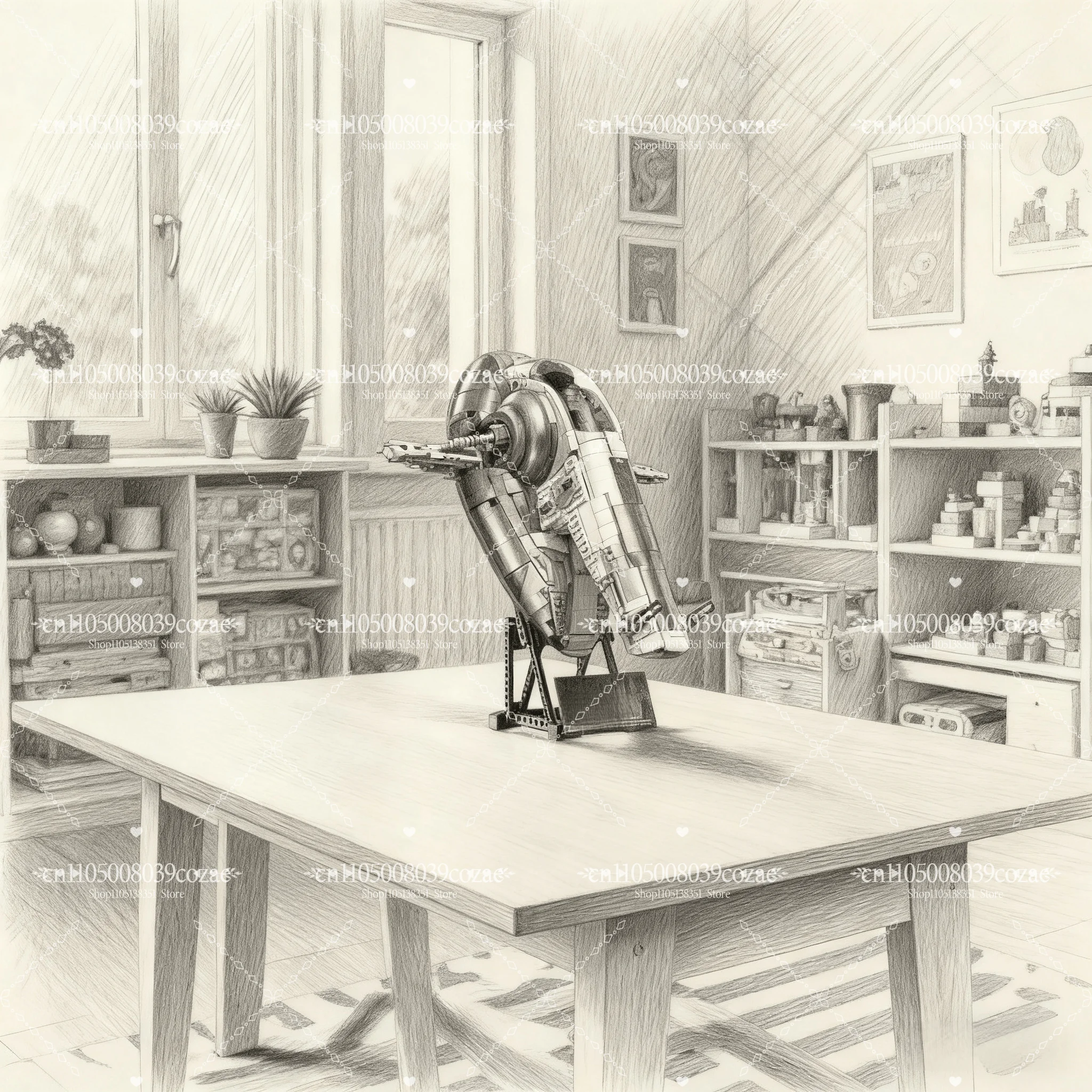 

2025 MOC 2970 PCS Starship Model Building Blocks DIY Assemble Technology Bricks Educational Toys For Kids Adult Birthday Gifts