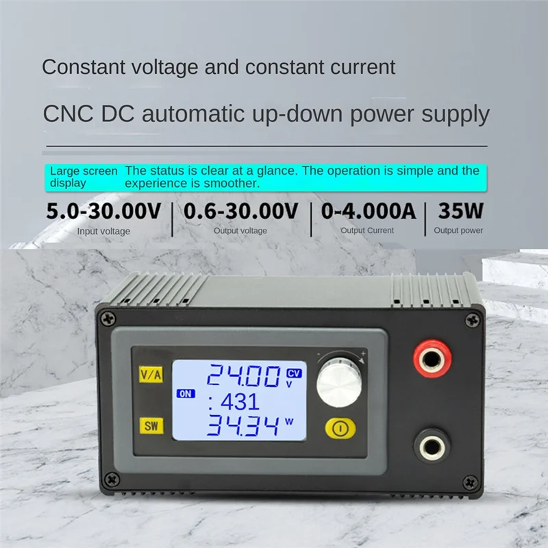 80W CNC Step Up Antihypertensive DC Converter Regulated Power Supply 6-36V DC Input Solar Charging Module
