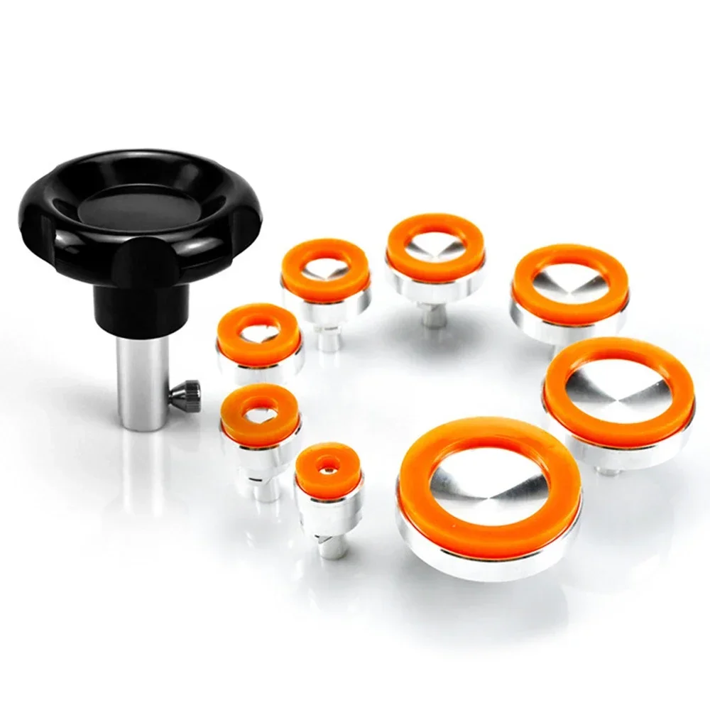 

9 в 1, резиновый набор для открывания задней панели часов без следов, 8 разных размеров, набор инструментов для открывания часов на присоске для часовщиков, инструмент для ремонта