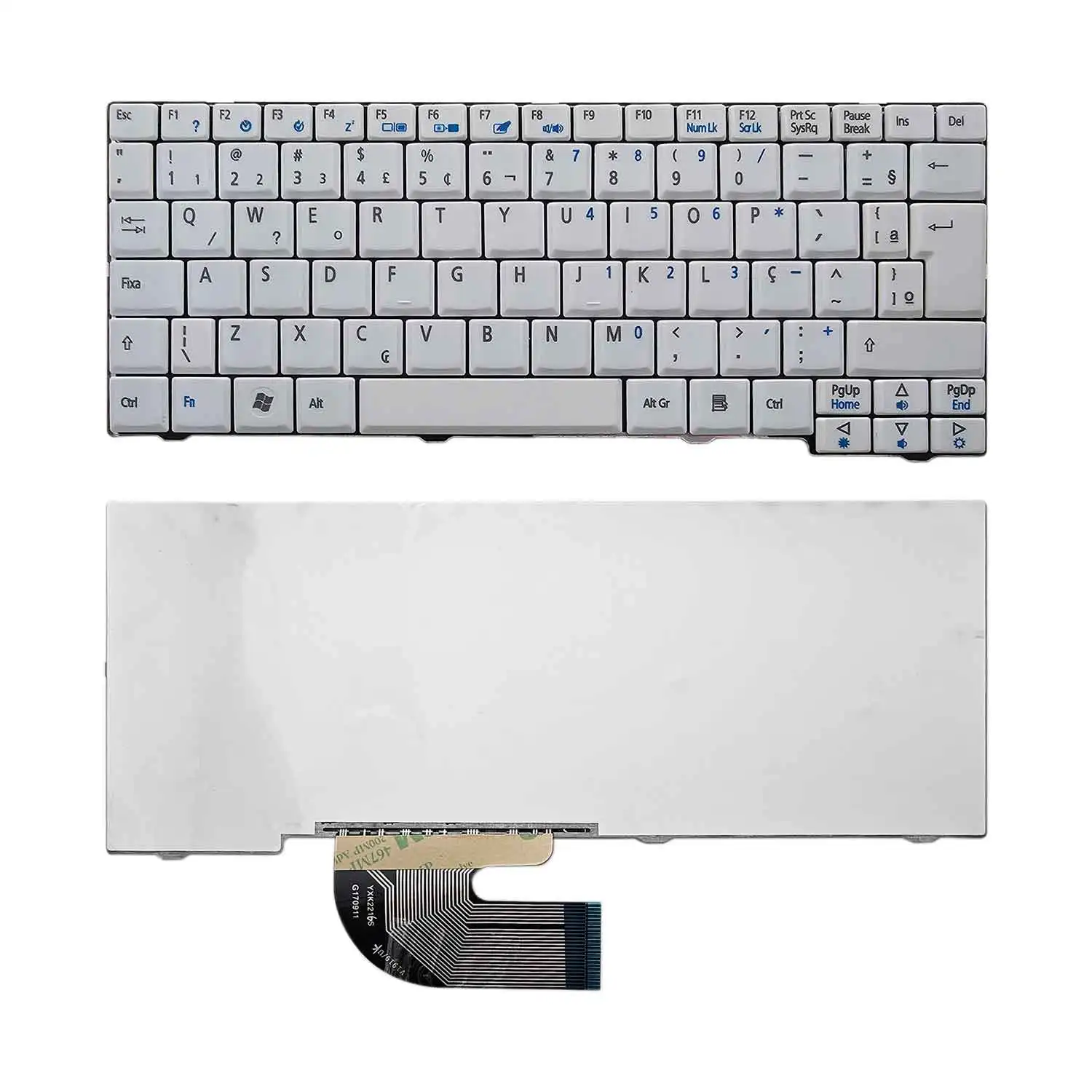 Acer Aspire One A110 Aoa110 A150 D150 D250 Zg5 Nsk-ajf1b 9j.n9482.e1b Compatible Notebook Keyboard