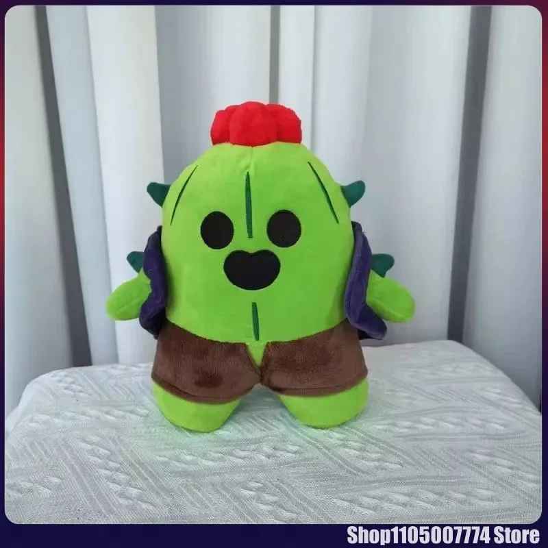 Nueva muñeca de dibujos animados Wilderness Brawl Spike que rodea muñecos de peluche personajes del juego decoración de la habitación de los niños regalo de cumpleaños