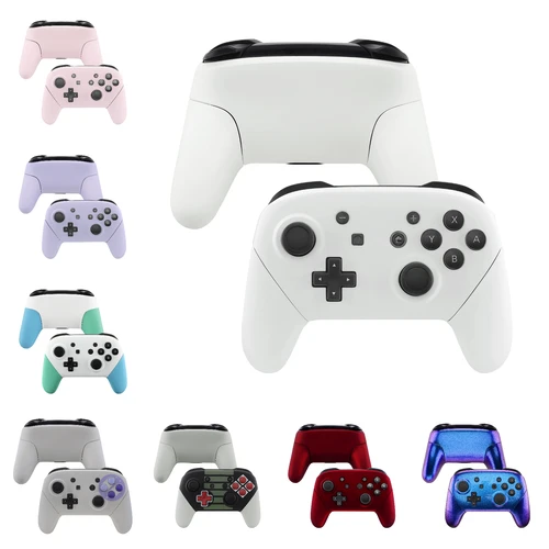 Placa frontal eXtremeRate, cubierta de carcasa con asas de repuesto para controlador Nintendo Switch Pro