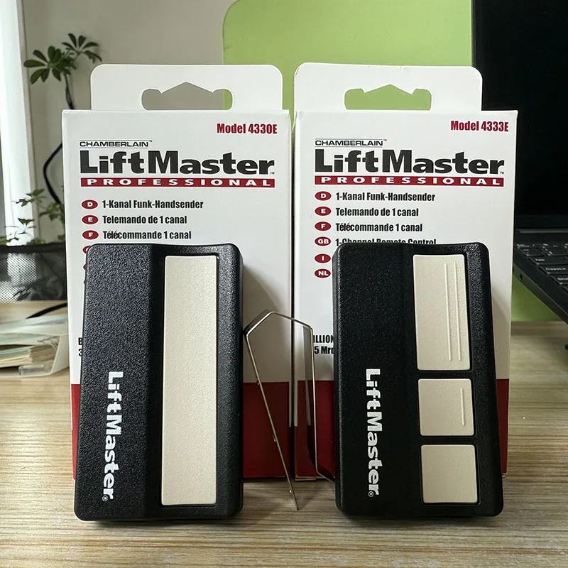 

LiftMaster Chamberlain 4330E 4332E 4333E 4335E 4333EML 4330EML 4335EML 4332EML Пульт дистанционного управления для гаража/управления гаражными воротами