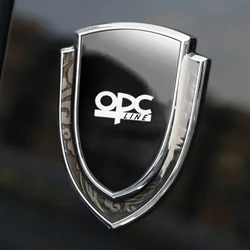 Car stickers 3D metal accsesories car accessory for opel opc opcline astra h j k g vectra b c zafira b corsa c d