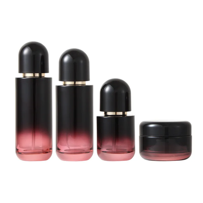 30ml-120ml Glass Spray Bottle Lotion Pump Bottle Perfume/Toner Spray Bottle Press Empty Container Travel Refillable Bottles