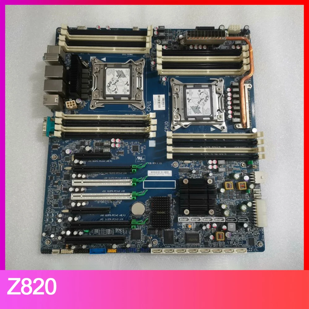 

Материнская плата рабочей станции Z820 Dual X79 708610-001 618266-003