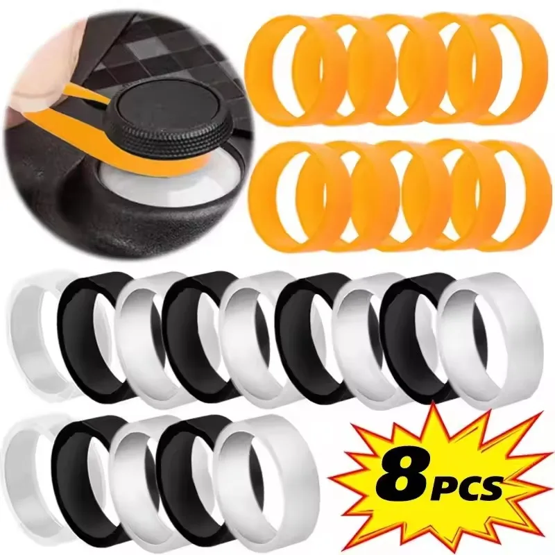 Silicone Elastic Joystick Protective Ring Invisible Game Controller for Switch 2 Pro Xbox PS4 PS5 ROG Ally Joystick Protectors