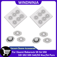 Water Tank Filter for Xiaomi Roborock S5 S6 S50 S51 S52 S55 S60/S5 Max/S6 Pure Robotic Vacuum Cleaner Water Core Replacement