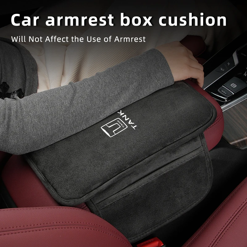 Car Center Console Armrest Box Protector Pad Storage Mat For Great Wall GWM Tank 300 City 300 Border 400 500 PHEV 700 800 Tank50