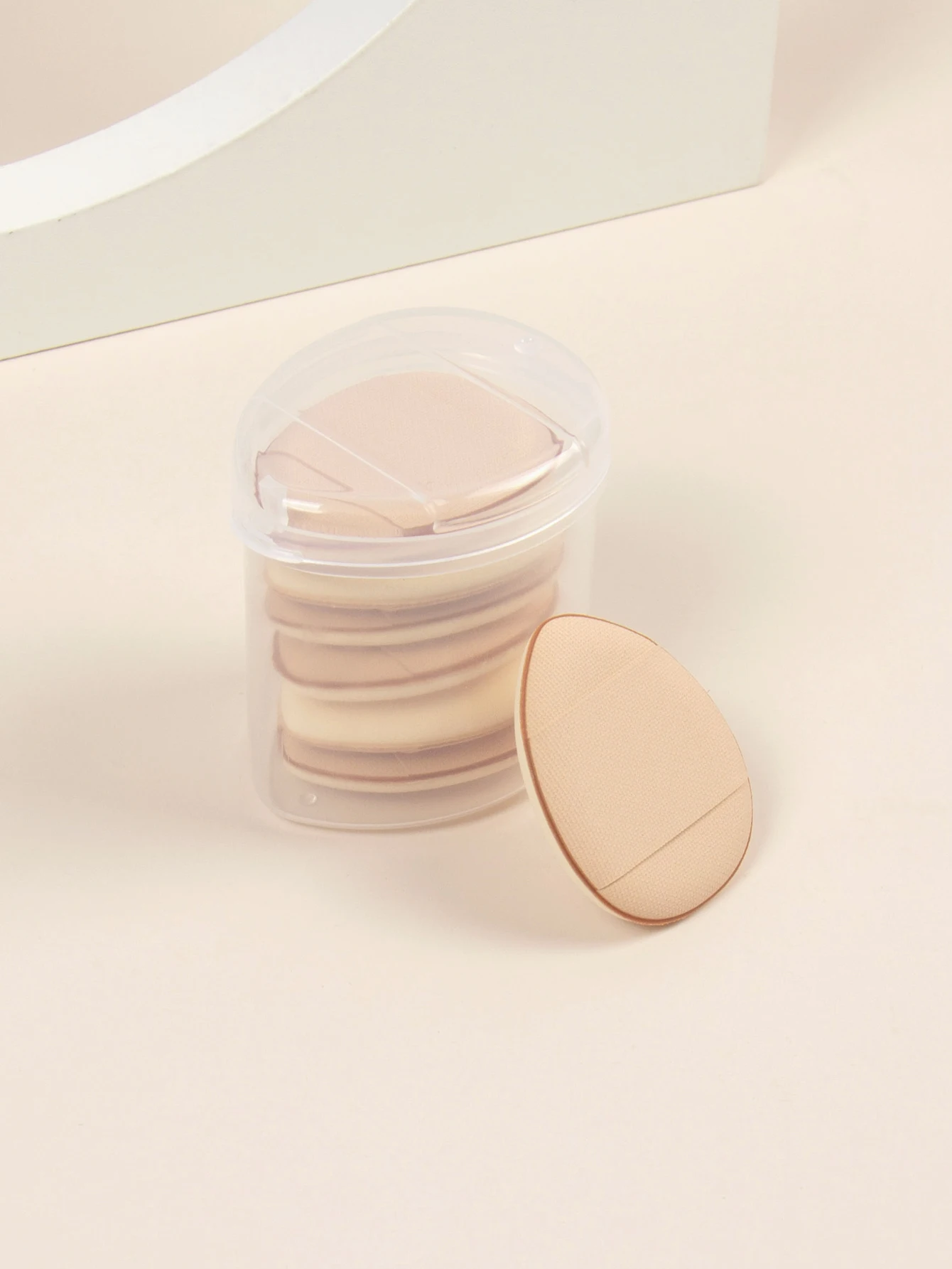 7Pcs Fingertip Mini Puff Makeup Sponges for Foundation Powder Puffs for Loose Powder Air Cream Foundation Facial Makeup Puff