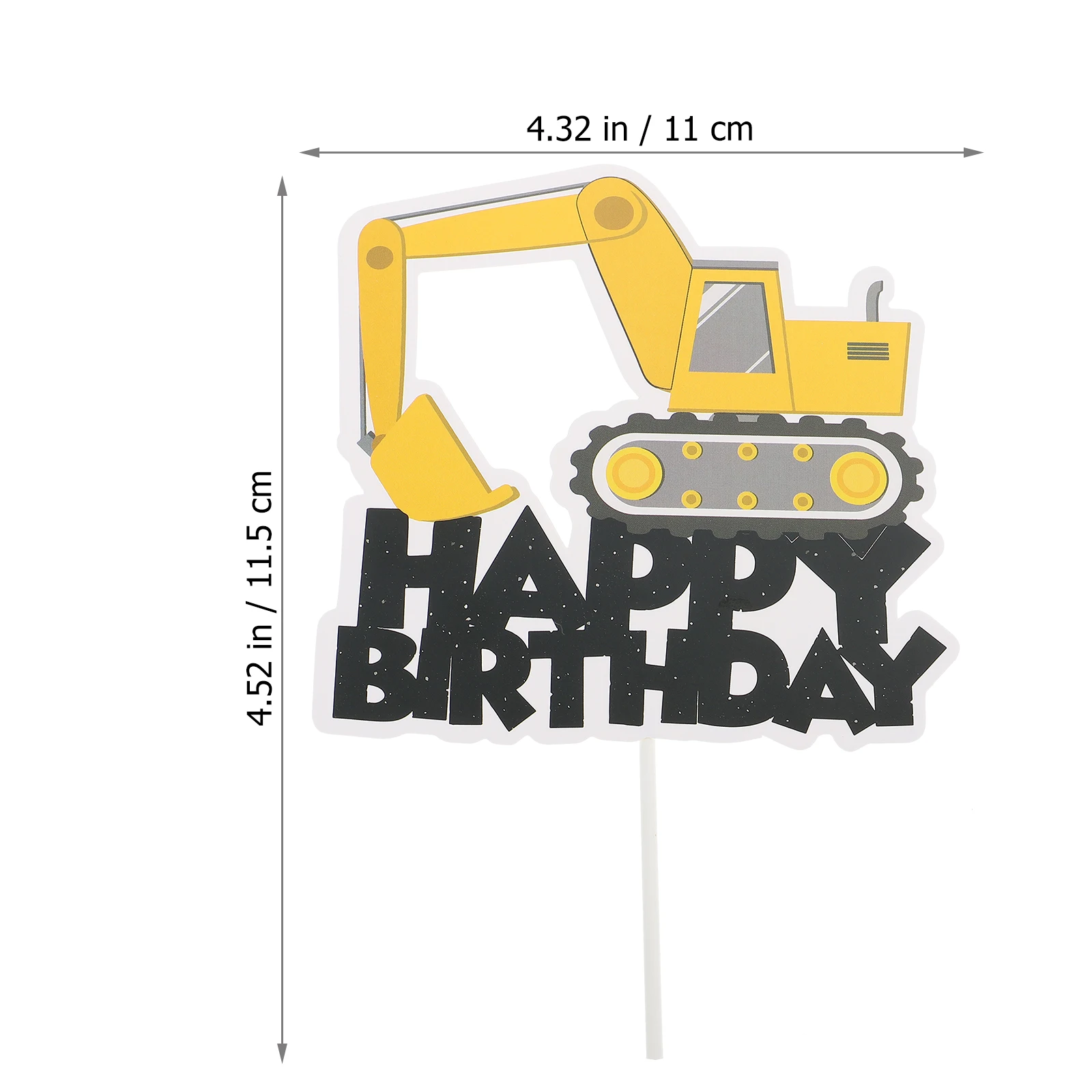 

Engineering Car Balloon Set White Card Construction Vehicle Decorative Items Birthday Party Supplies Kids Theme Bright Color