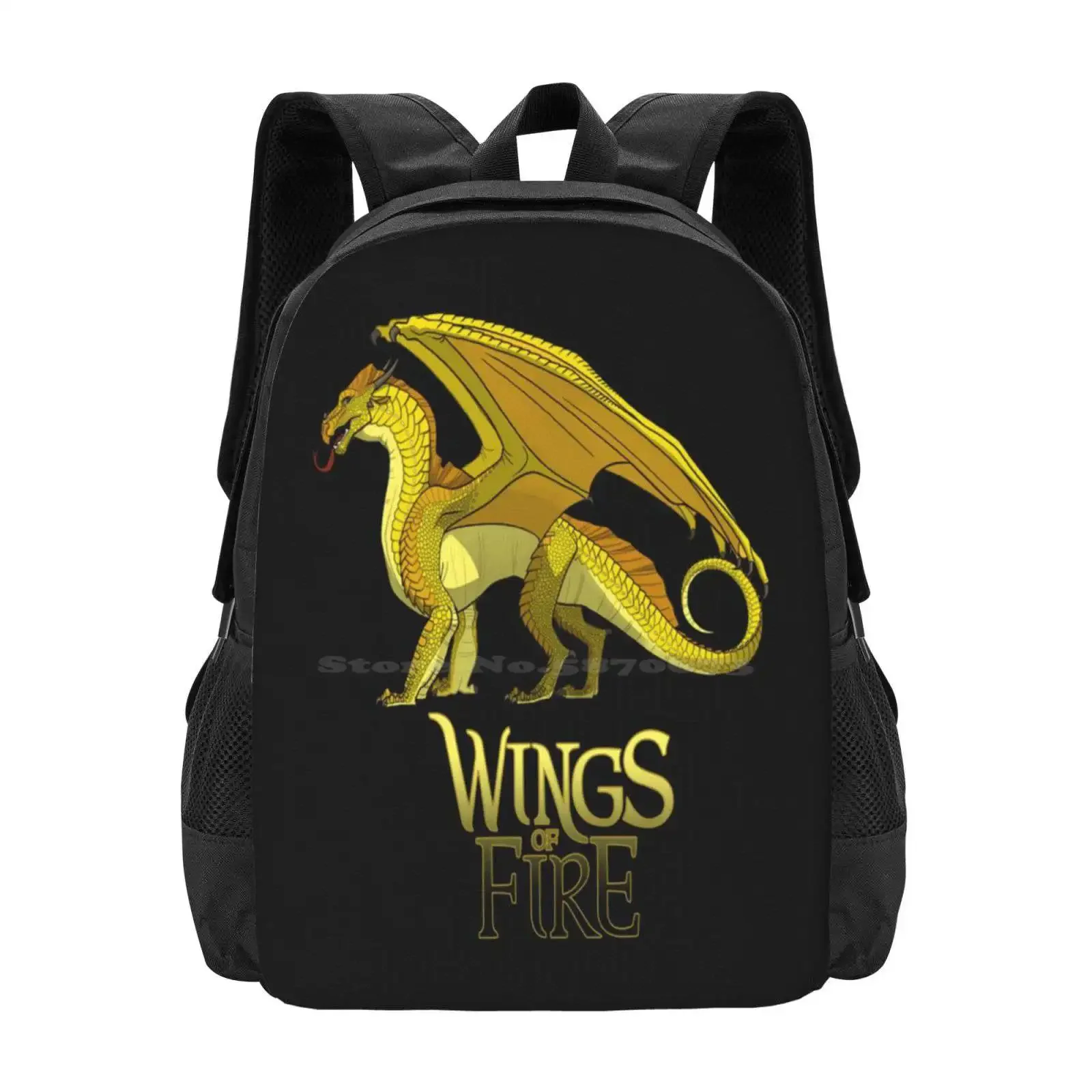 

Sunny Dragon - Wings Fire Classic Hot Sale Schoolbag Backpack Fashion Bags Wings Of Fire Fantasy Young Adult Fiction Characters