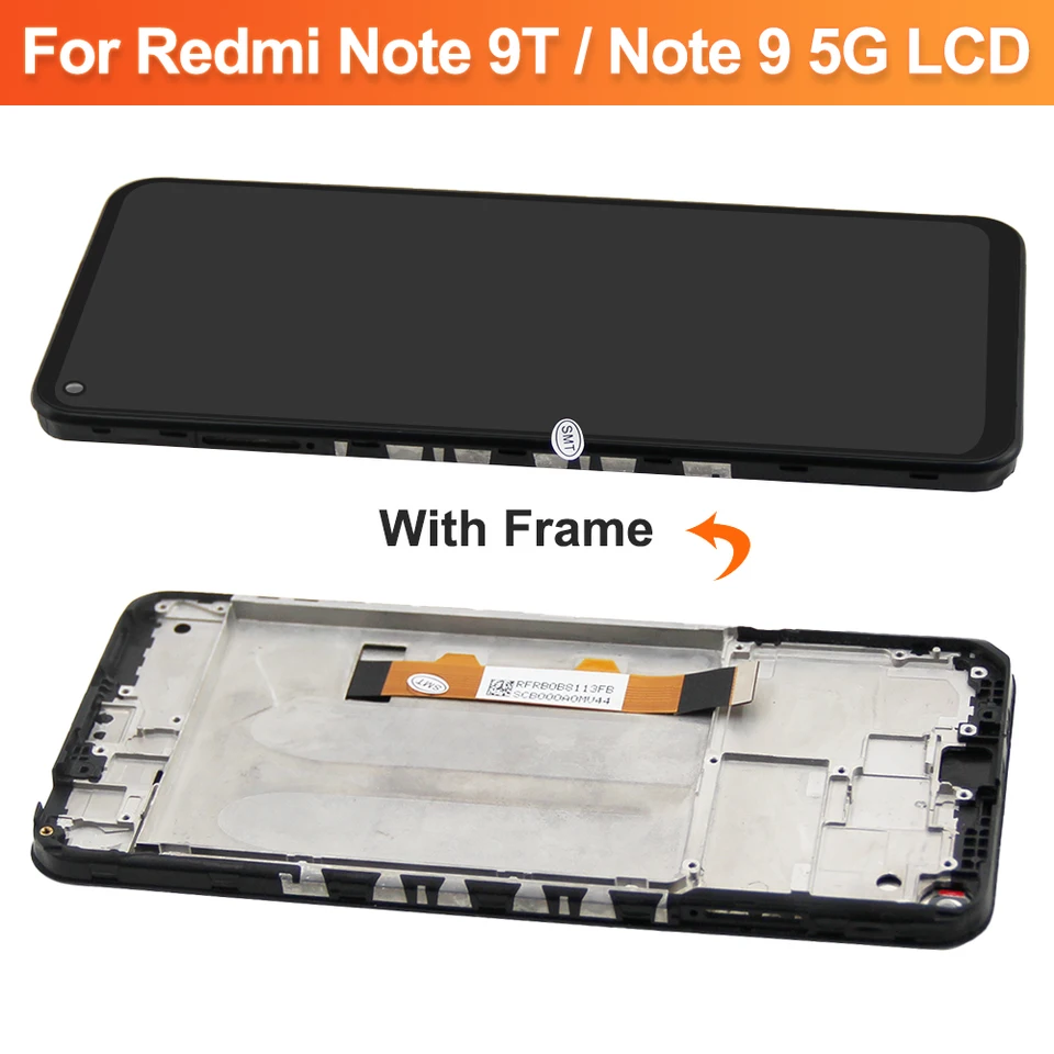6.53'' For Xiaomi Redmi Note 9T LCD Display Touch Screen Digitizer