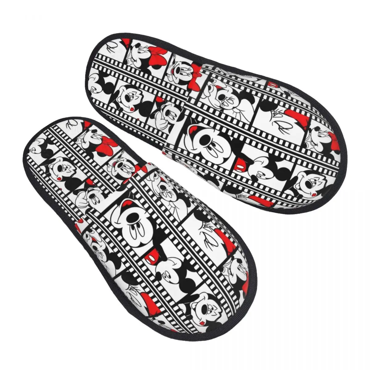 

Удобные тапочки с Микки Маусом на заказ, женские тапочки из пены с эффектом памяти, домашняя обувь для отеля с персонажами мультфильмов