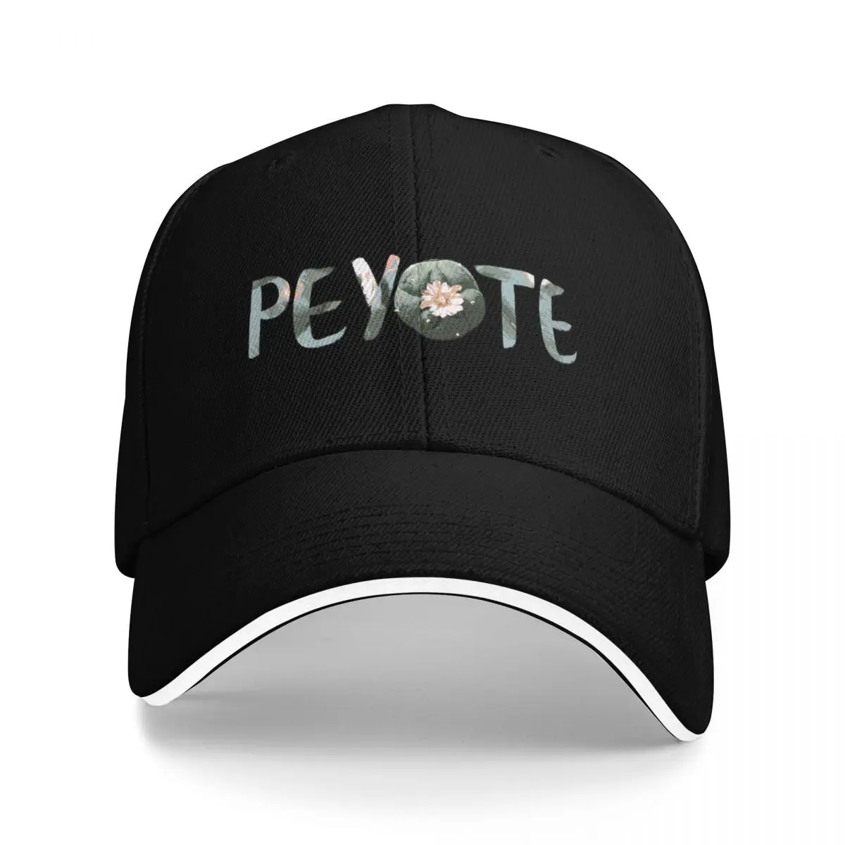 

peyote word lophophora williamsii cactus Baseball Cap Christmas Hat designer cap Mens Caps Women's