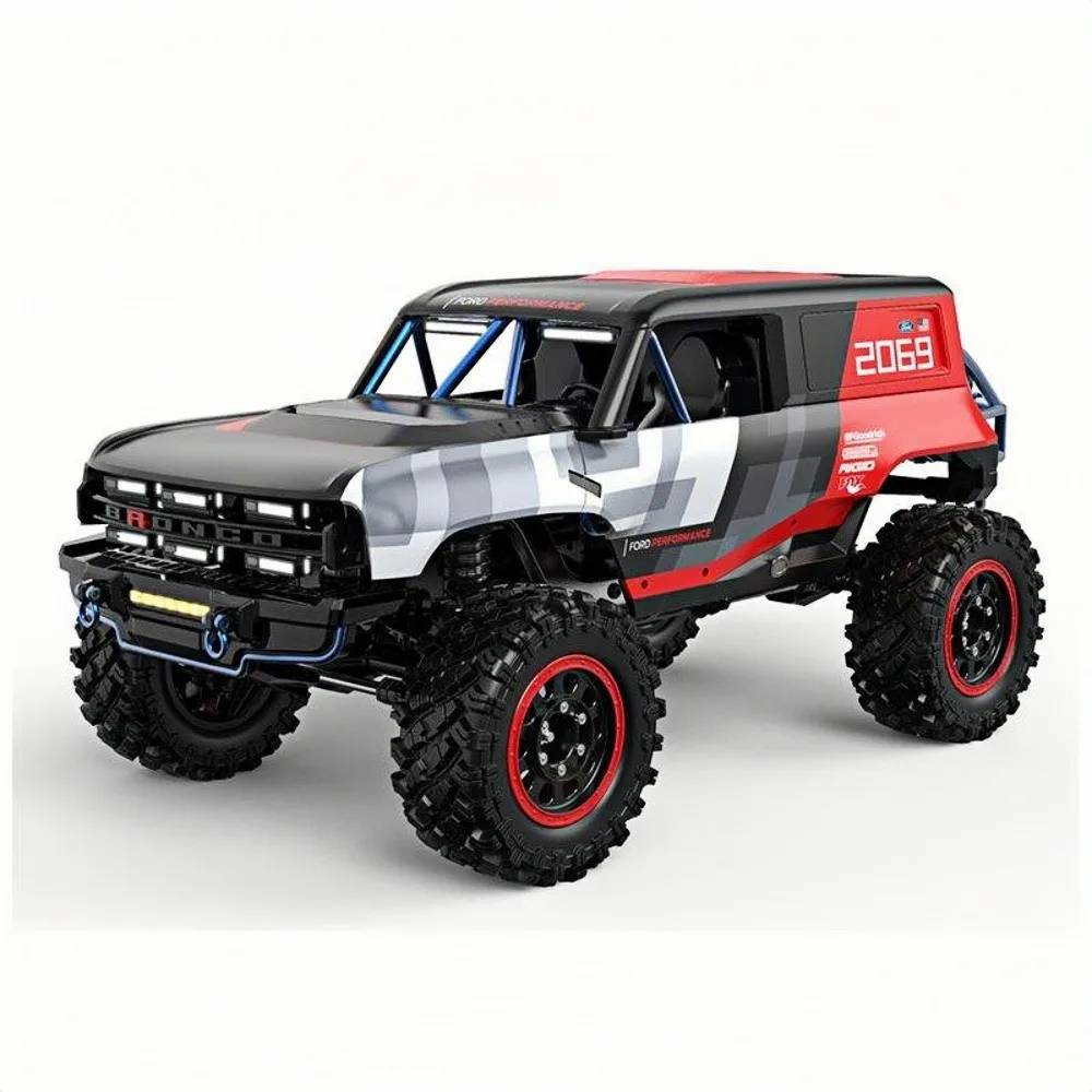 MJX H12P 1/12 escala sin escobillas impermeable RC Rock Truck oruga profesional con ejes de Portal rendimiento todo terreno