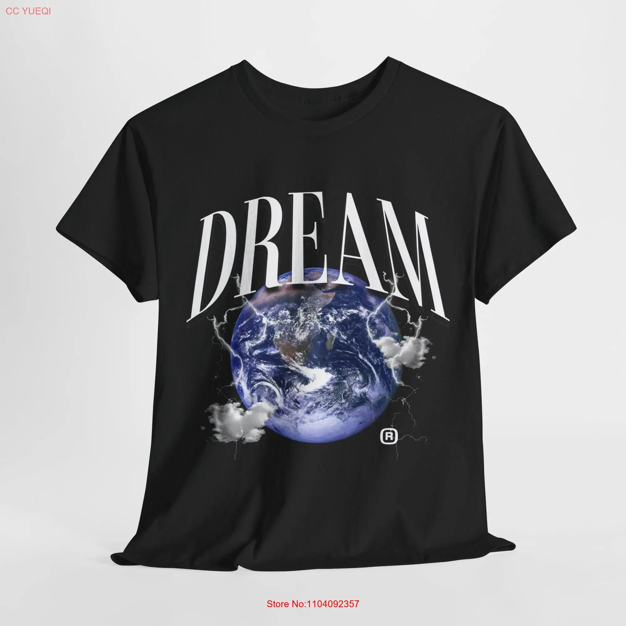 Dream T Shirt Dreamer Motivational Believe in Dreams Big trendy long or short sleeves