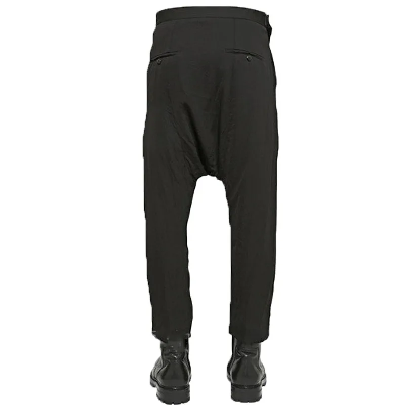Men's Underwear Spring And Autumn New Stylist Fashion Trend Dark Low-Grade Large Size Casual Pants