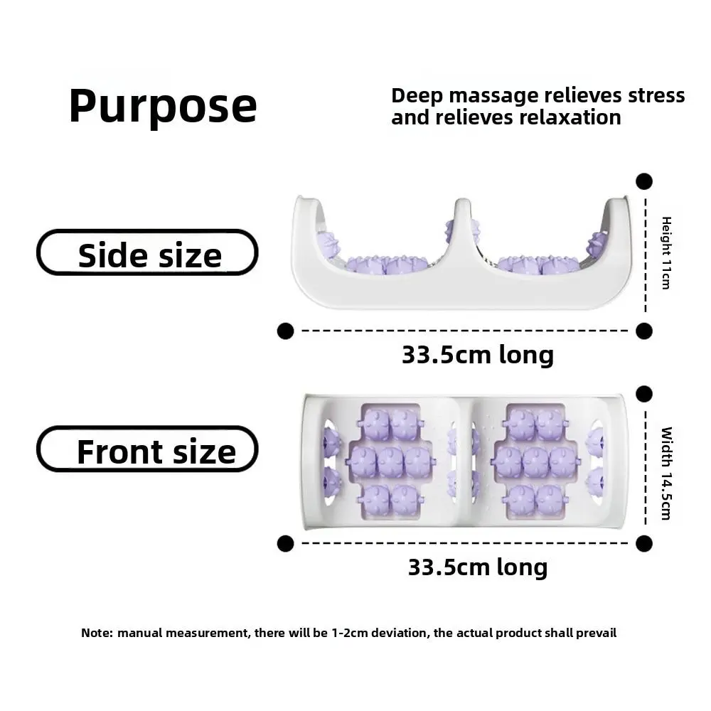 Trigger Point Riflessologia Massaggiatore plantare Sollievo dal dolore ai piedi Promuovere la circolazione sanguigna Rilassamento del massaggiatore per digitopressione del piede