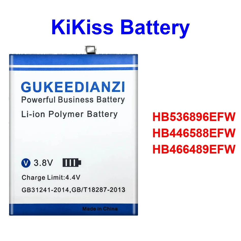 

HB466489EFW HB446588EFW HB536896EFW For Huawei Nova Honor 7T Play X20 SE 4G 5G 5300-6600Mah Mobile Phone Battery