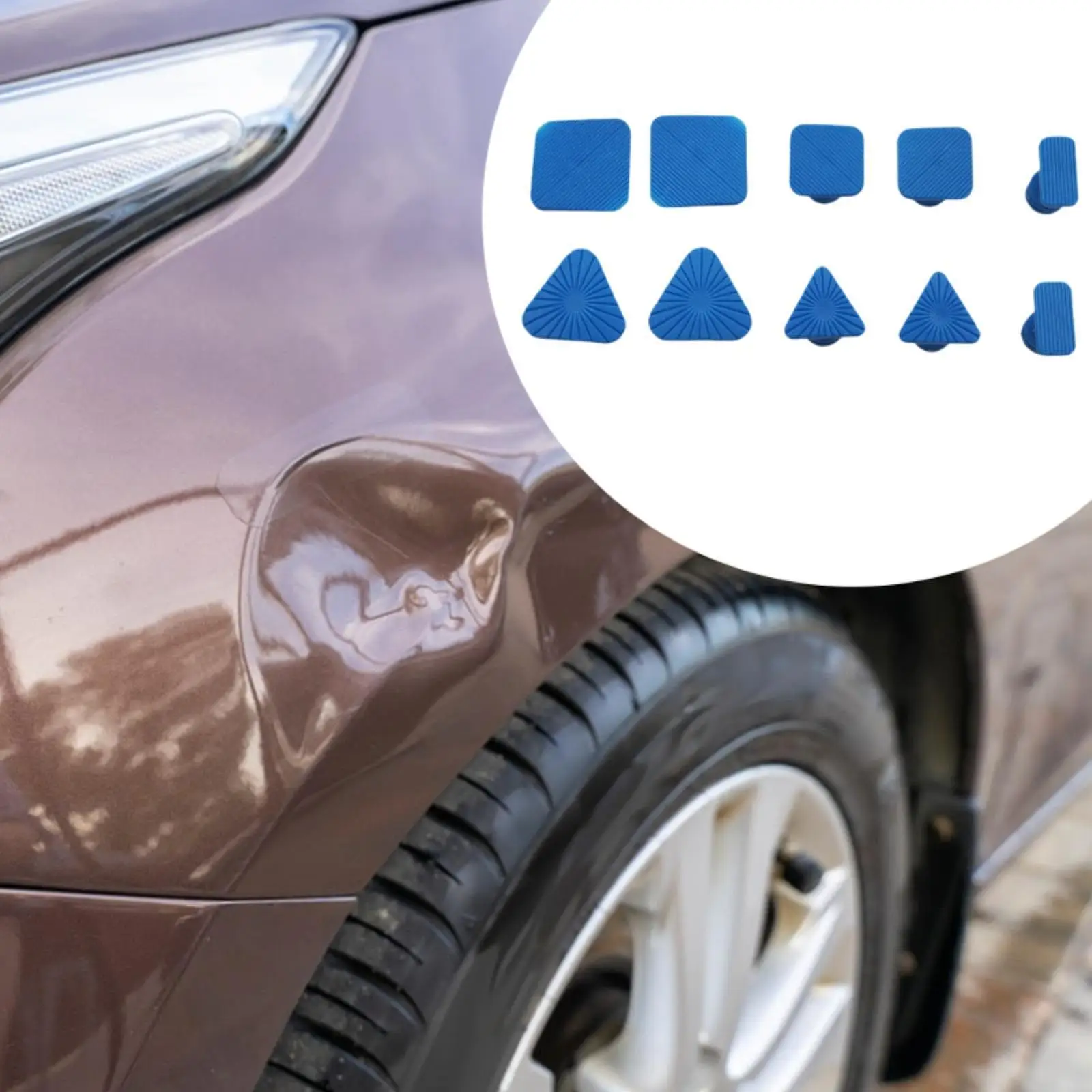 

10Pcs Dent Puller Glue Tabs for Automobile Dent Repair Refrigerator Car