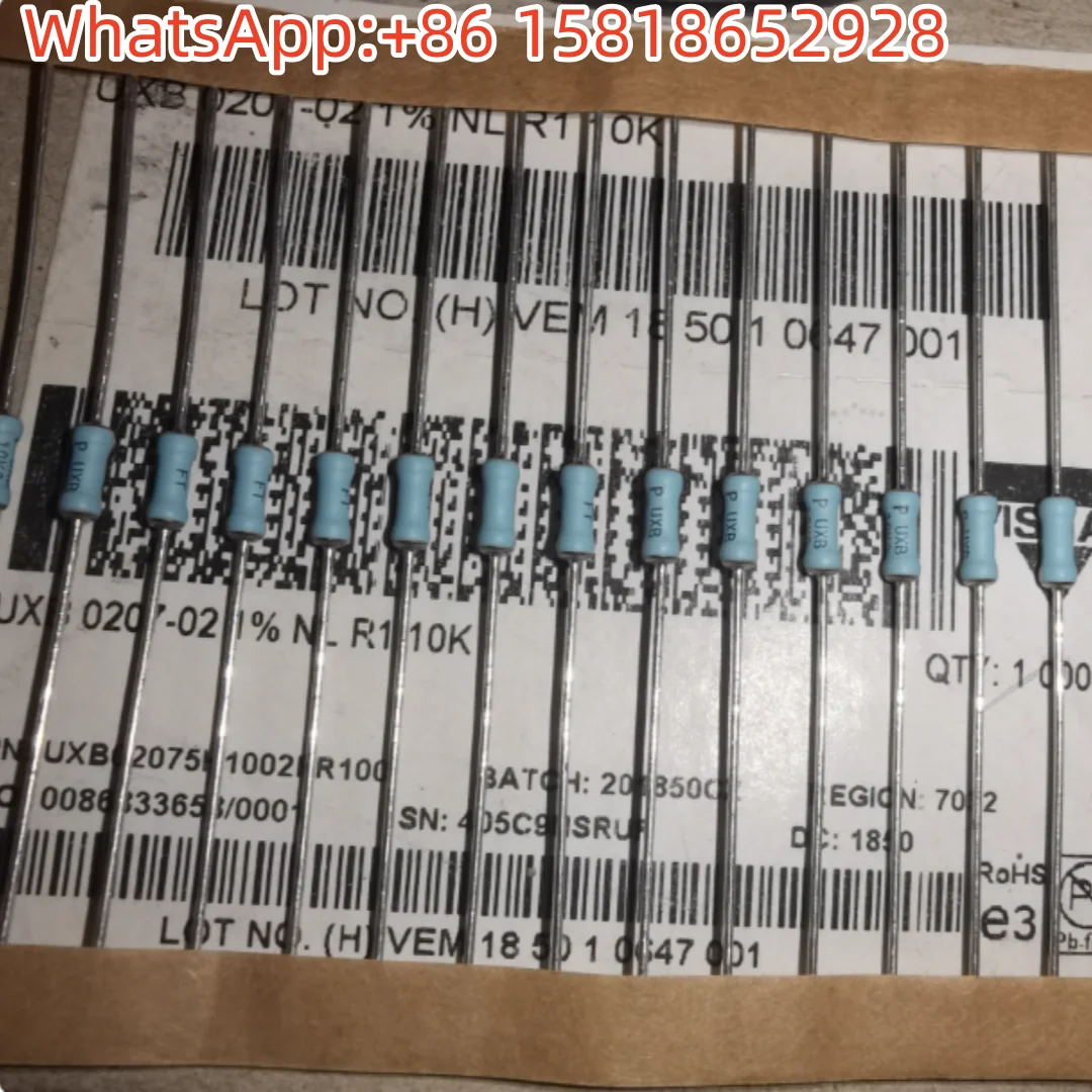 5 قطعة VISHAY 10K 1% UXB0207-02 2PPM 0.25 واط مقاومة الانجراف بدرجة حرارة منخفضة #1