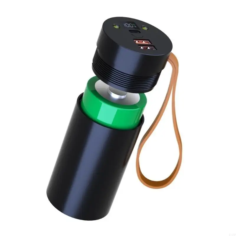 E1PF PD22.5W طاقة إطار بطارية CASE CASE ABS يوفر استبدال البطارية البسيط لصالح Digital Devices Holder #2