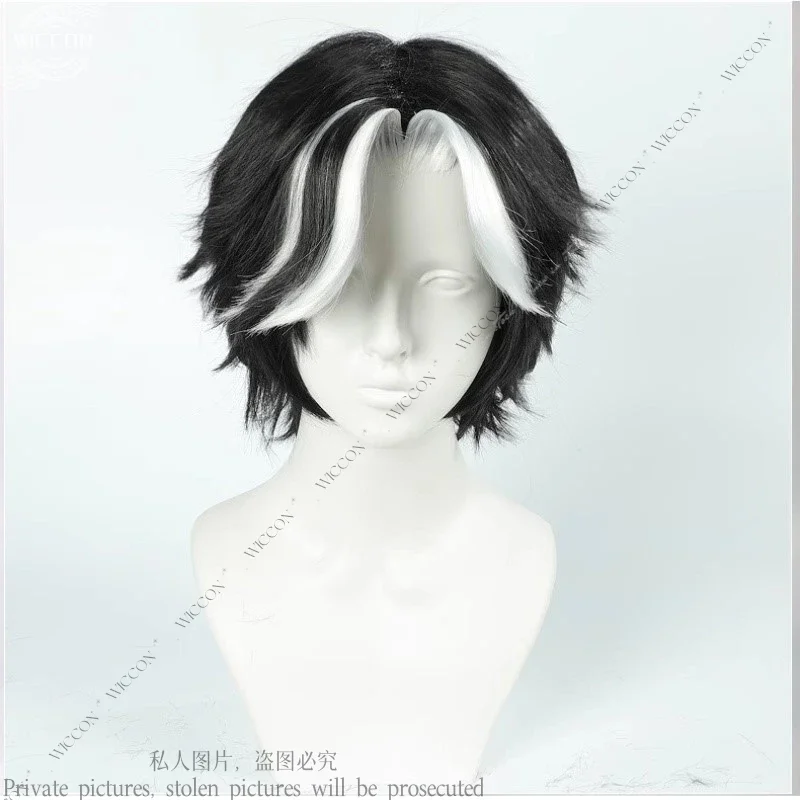 Husk Halloween Cosplay Costume Uniform Party Cosplay Costume Black Outfits With Hat Ears Eyebrows Prop Husk Hasbin Doll Set