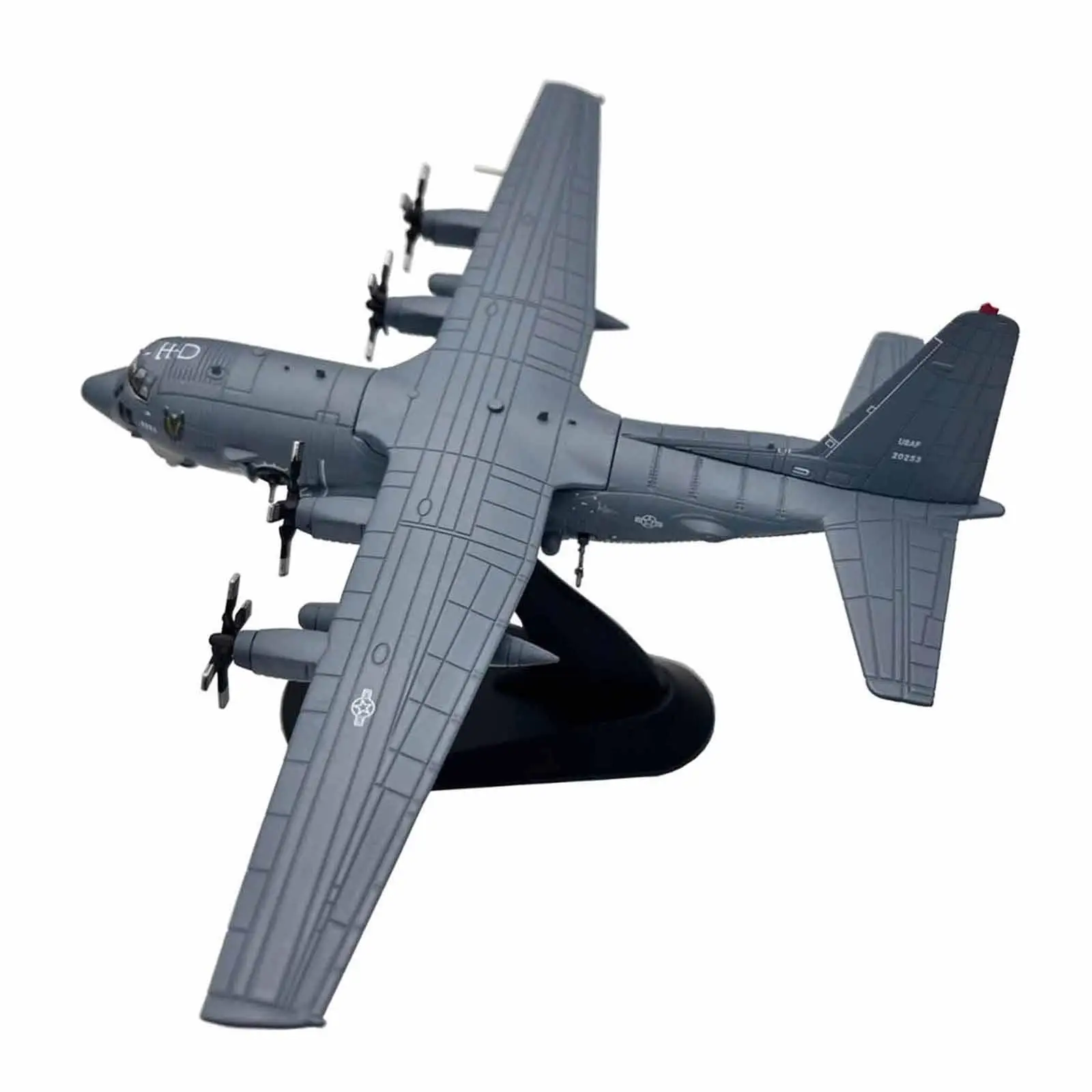 

1/200 -130U Model Diecast Aircraft Souvenir Kids Toy Simulated Airplane Model for Cafe, Bookshelf, Bar,