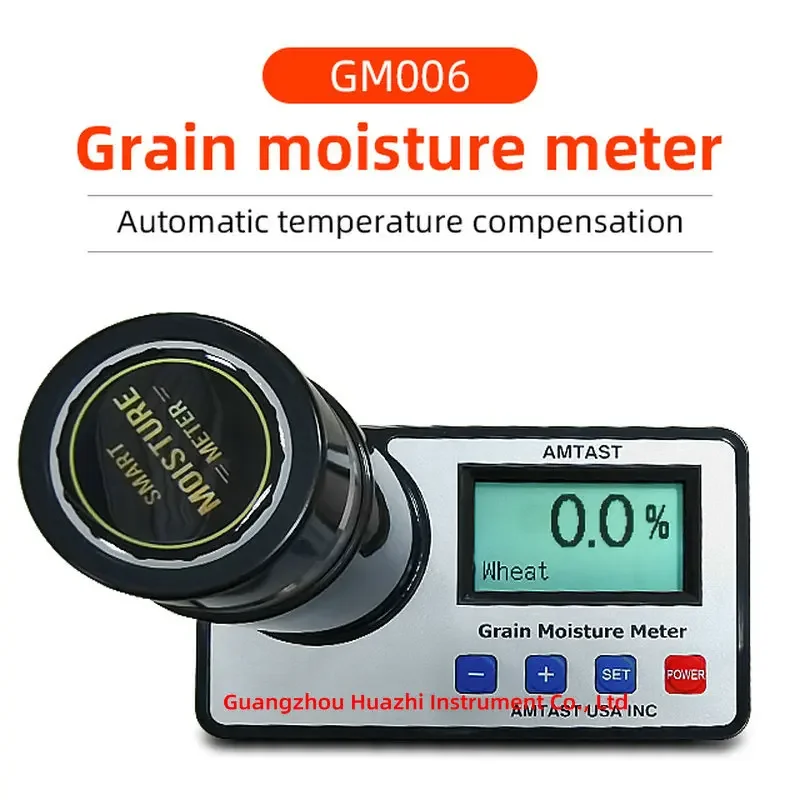 Rapid detection of digital display of grain moisture meter GM006 humidity for coffee beans wheat corn moisture tester