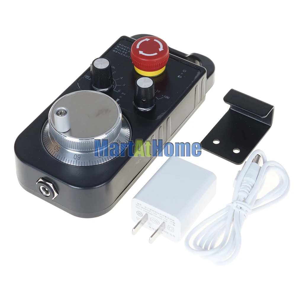 Imagem -04 - Gerador de Pulso Manual com Botão E-stop Mpg sem Fio Torno de Gravação Cnc Eixos 100ppr Npn Pnp
