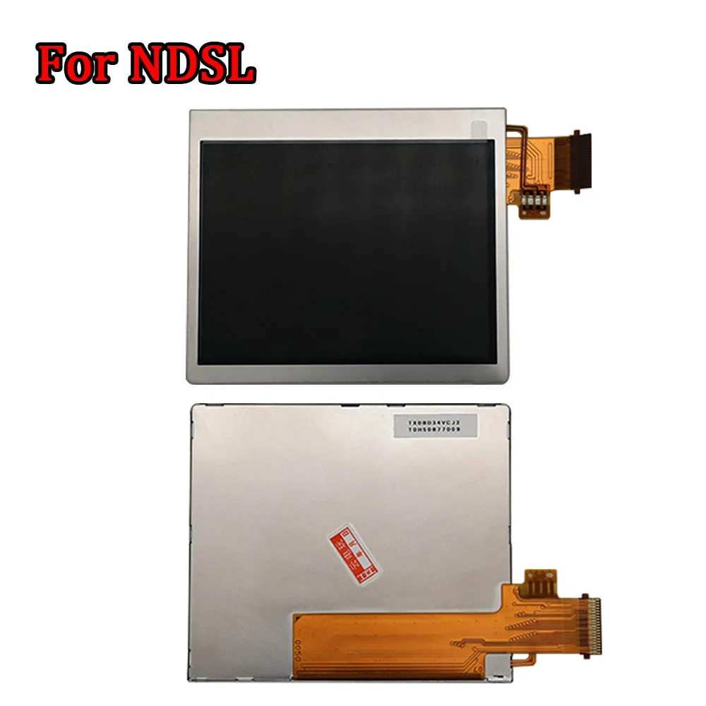 For NDSL Original LCD Screen LCD The Under Screen Replacement Parts for Nintendo DS Lite Games Console Accesories No Touchscreen