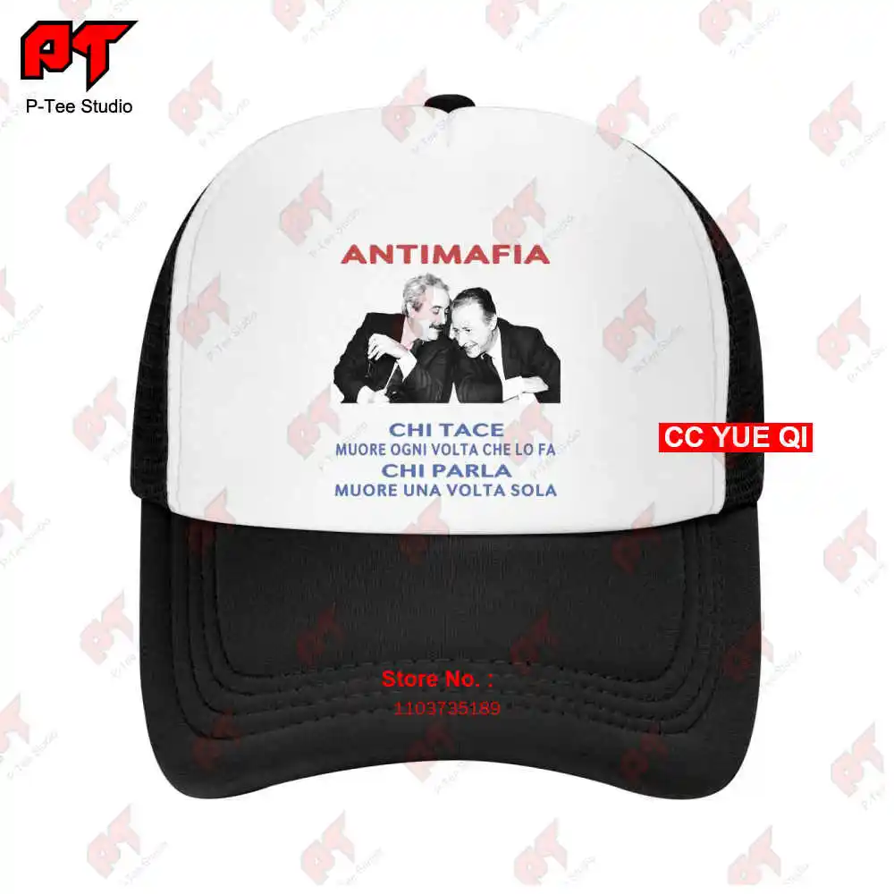 Giovanni Falcone Paolo Borsellino Antimafia - Eroi Baseball Caps Truck Cap 7HK9