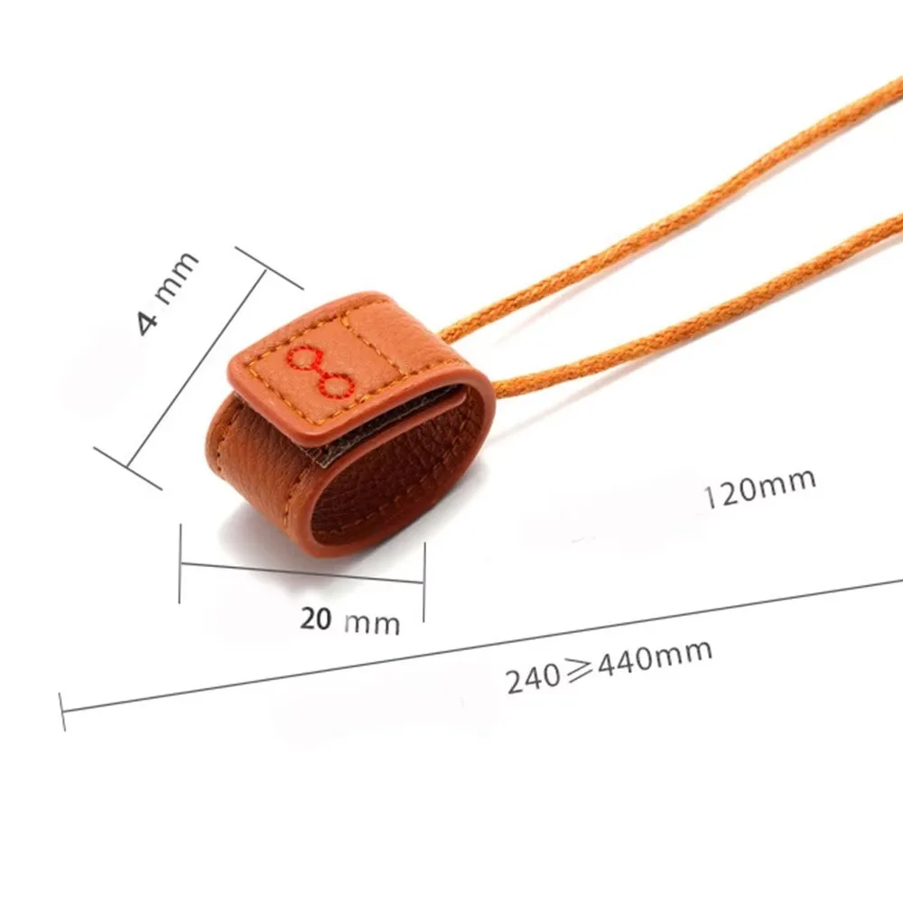 Cuerda para gafas ajustable portátil de cuero PU, gafas de sol multifuncionales, Clip para el cuello, cordón colgante para gafas, cordón para mujeres y hombres