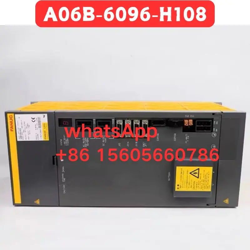 

Б/у драйвер A06B-6096-H108 Функциональный тест ОК Быстрая доставка